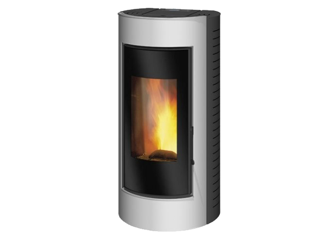 Wood pellet boiler or 'poel'